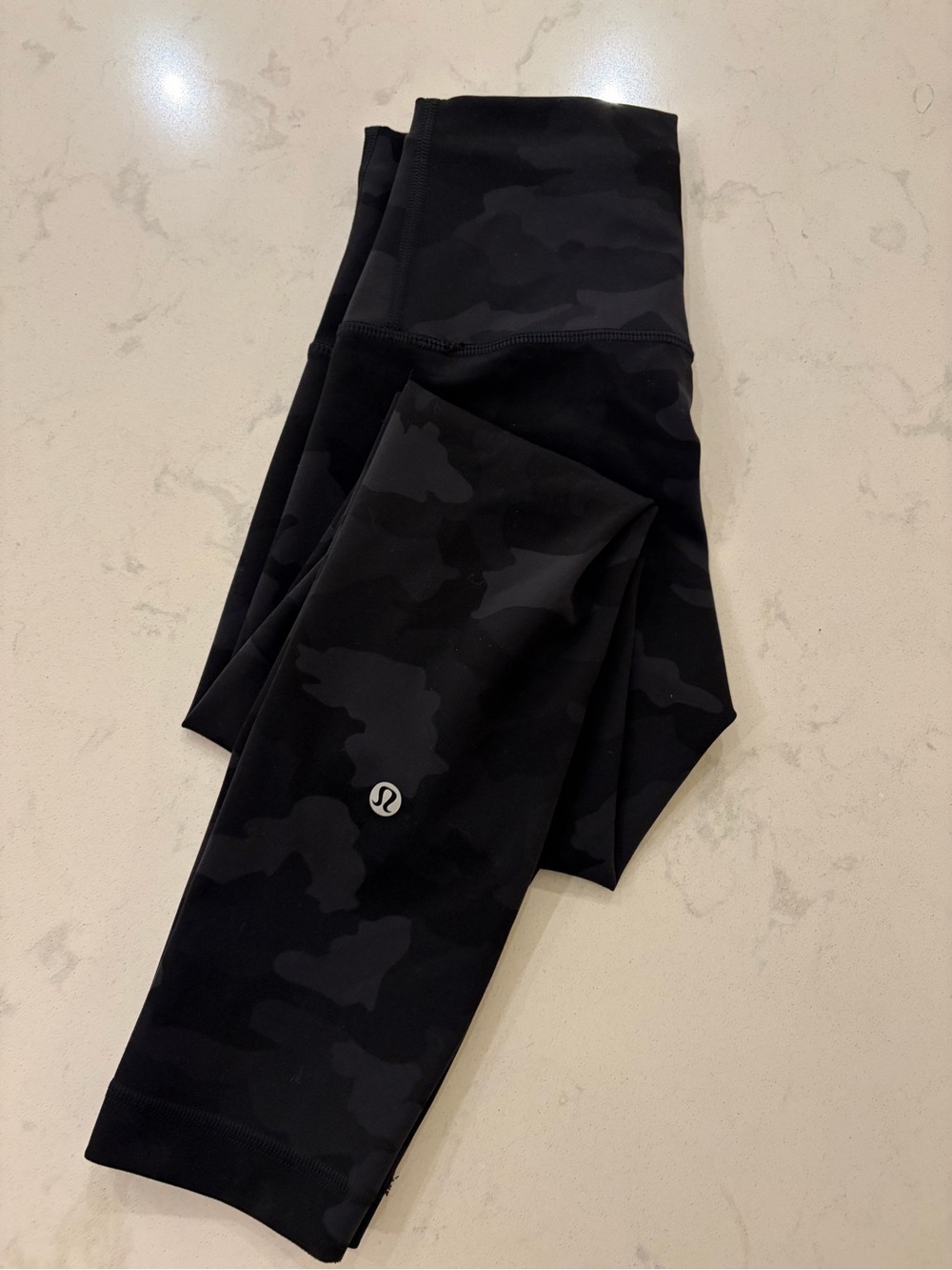 lululemon athletica Black Camouflage Leggings
